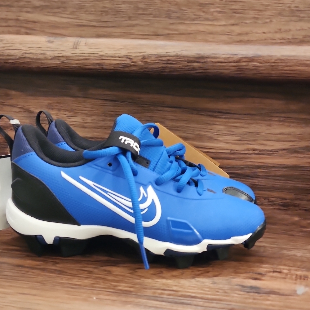 Kids Blue Football Cleats